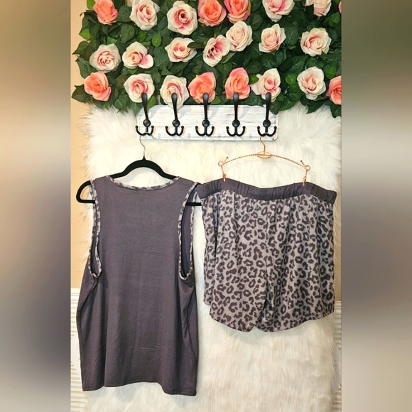 Lucky Brand Ultra Soft Tank & Shorts Pajama Set - Picture 3 of 7